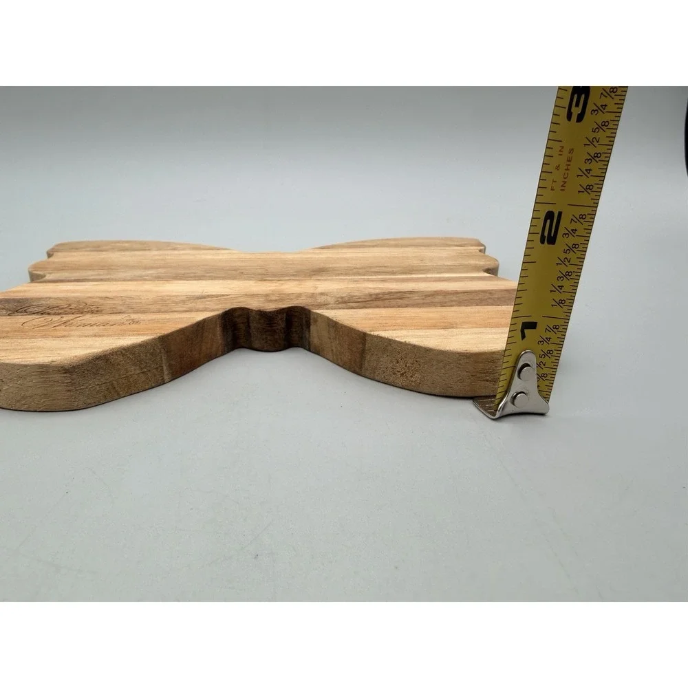 The Pioneer Woman Butterfly Acacia Wood Cutting Board Serving Board